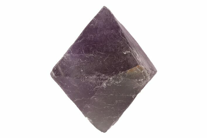 Fluorite Octahedron - Purple/Green Banded #90943